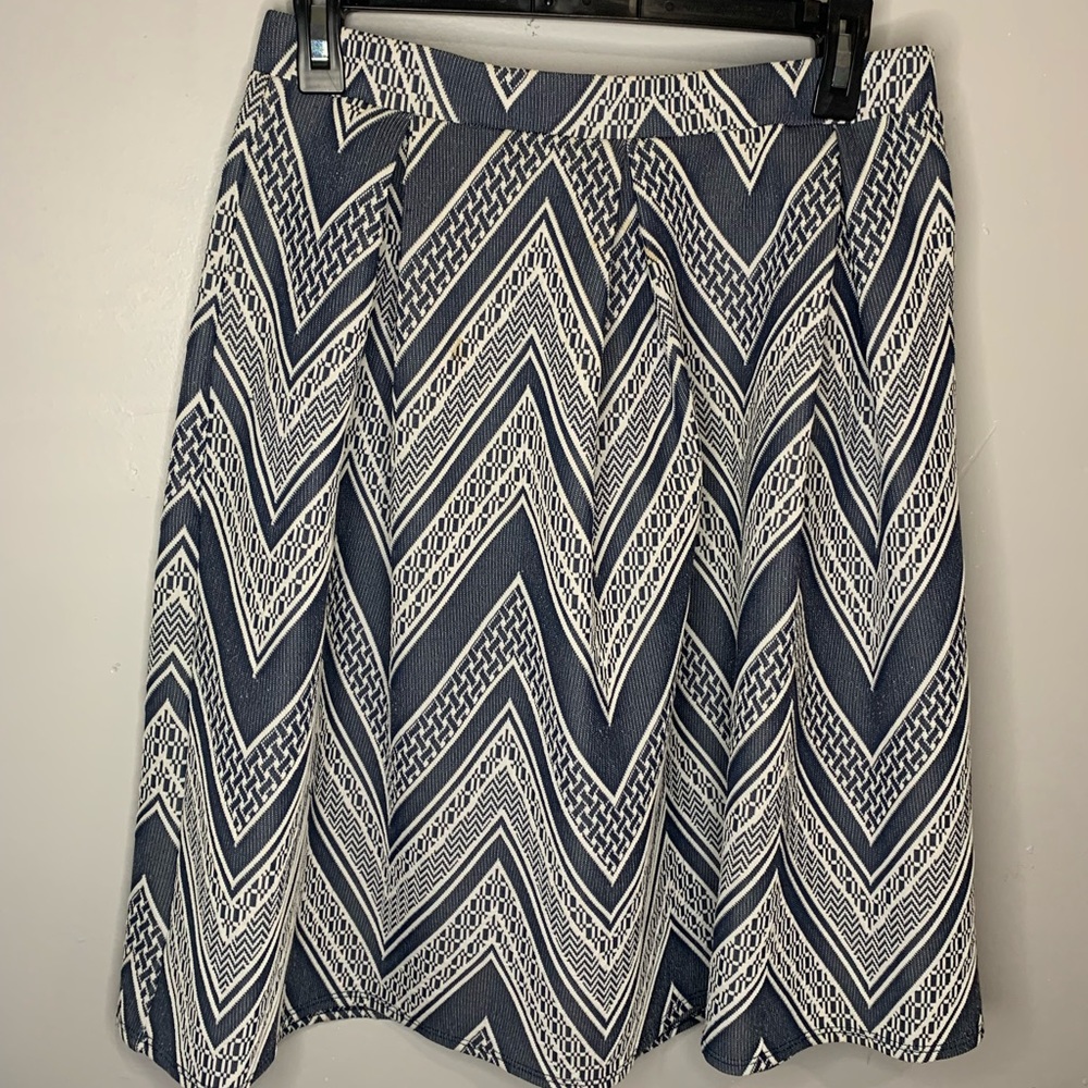 Knee length skirt